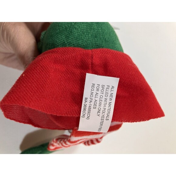 14” Christmas Elf Cam Plush Boy Doll Xmas Ball Kids Holiday Fun Greenbrier - Picture 2 of 4